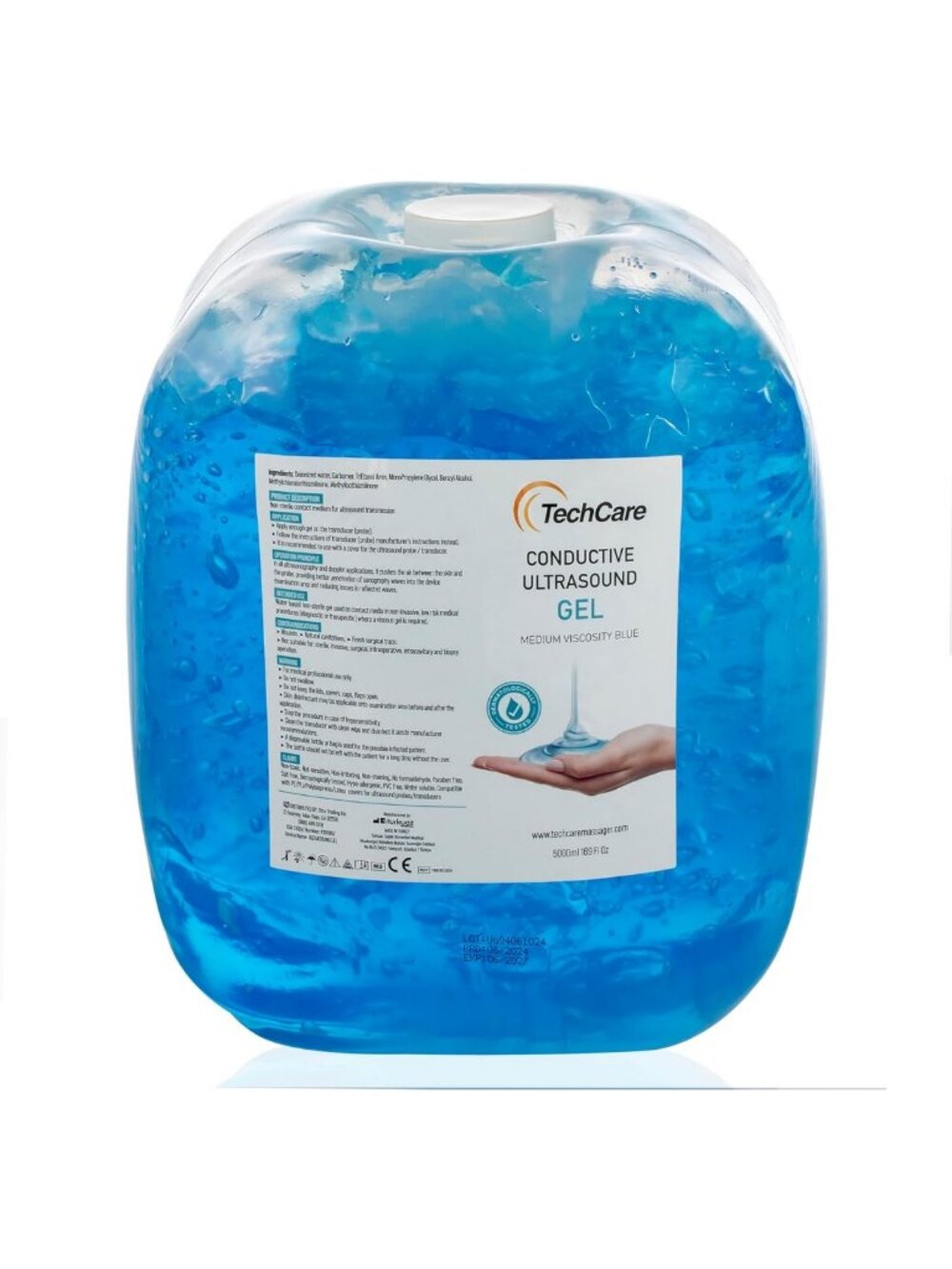 Electro Conductive Gel for Muscle Stimulator | Water-Based Adhesive | 5000 ML